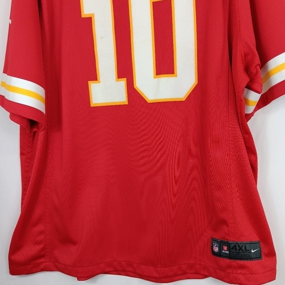 NFL Men's Tyreek Hill Kansas City Chiefs Game Jersey Red 4XL - Picture 6 of 13